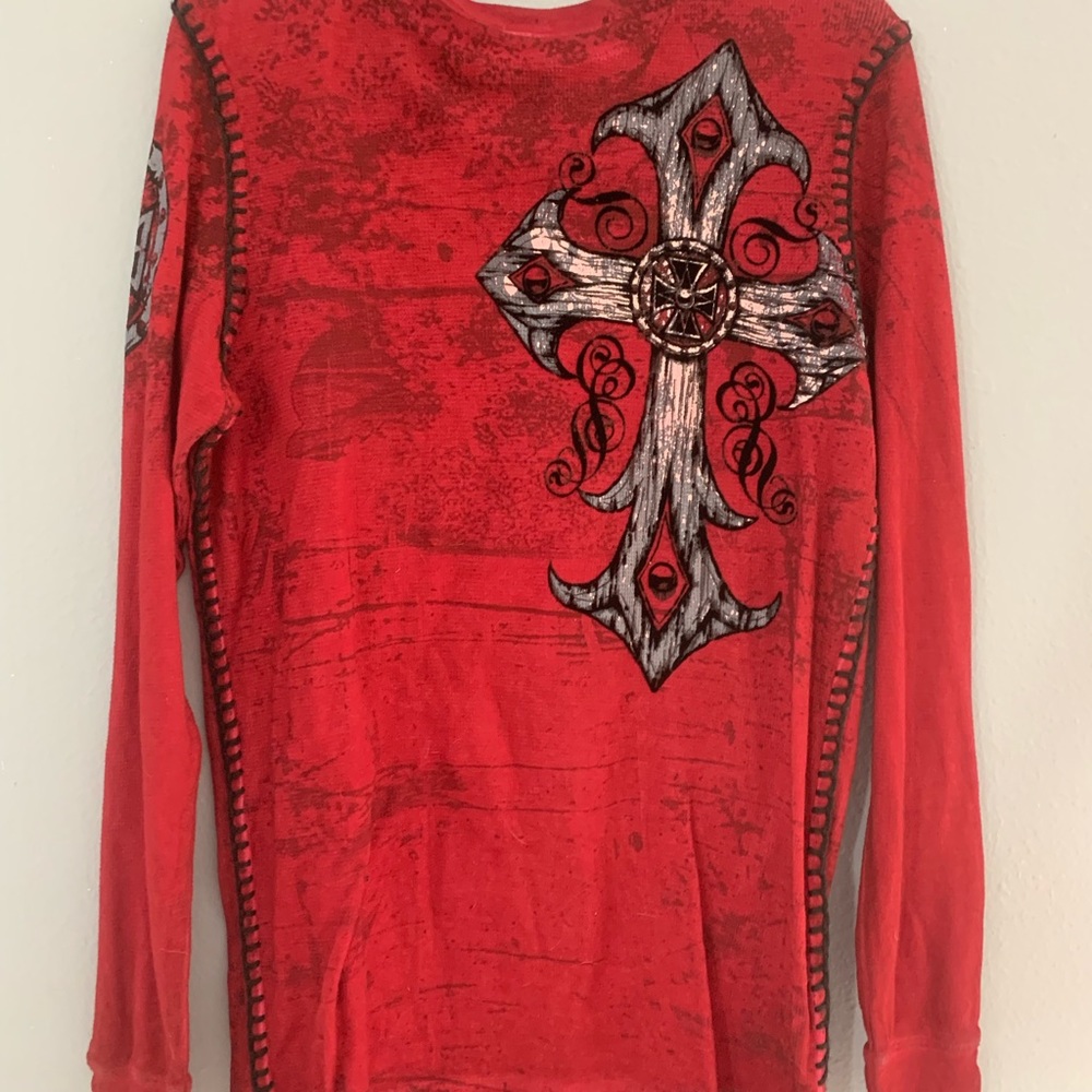 BUCKLE mens long sleeve tee